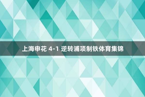 上海申花 4-1 逆转浦项制铁体育集锦