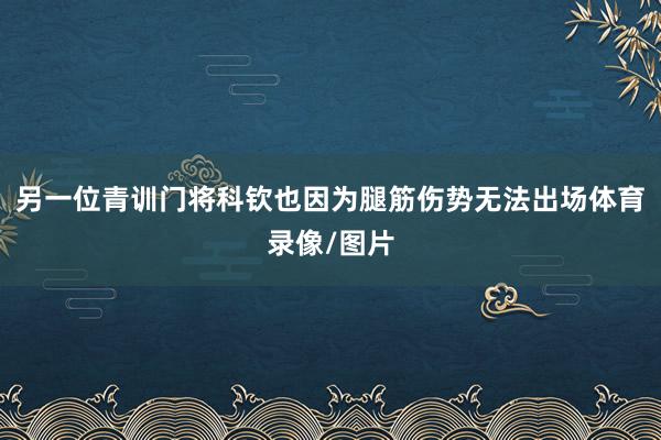 另一位青训门将科钦也因为腿筋伤势无法出场体育录像/图片